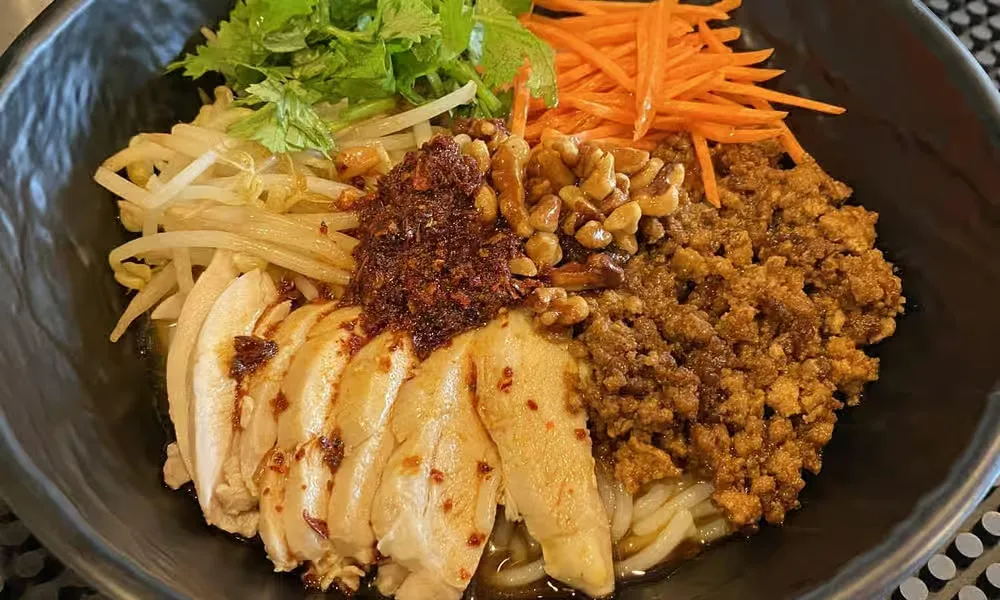 Noodle bowl with pork and soft-boiled egg Winnipeg